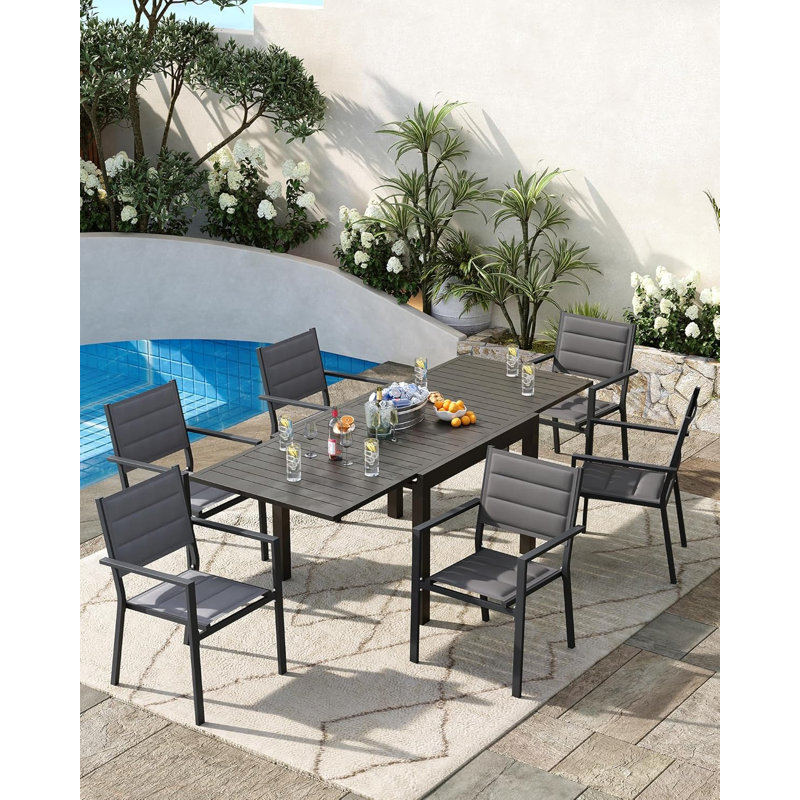 Outdoor Lounge Chair, Grey
