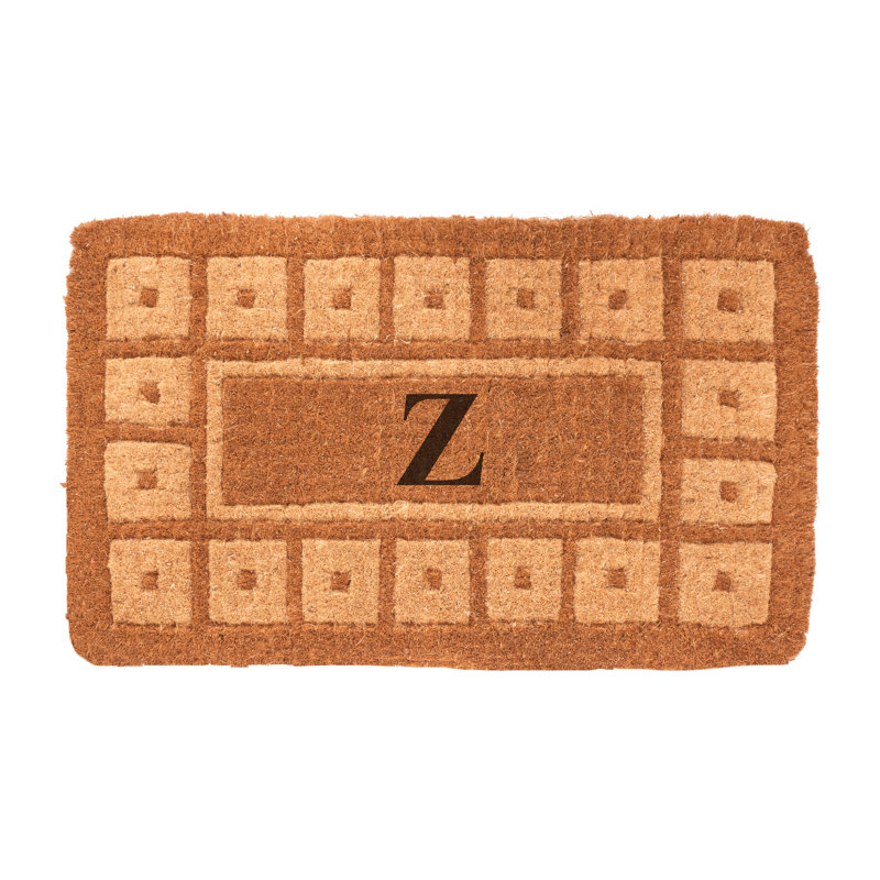 Tapis de porte Lynette, Rectangle 2 pi x 3 pi 3 po, Z