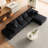 Modern Upholstered Sectional Boneless , 132" L Shaped Modular Couch With 6 Pillows For Living Room And Bedroom, Soft Foam Filler, Black Chenille, Seats, No Assembly Required-1710249400