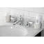 Vintage Widespread Bathroom Faucet with Drain Assembly-54357463