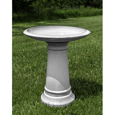Ceramic Fountain Birdbath