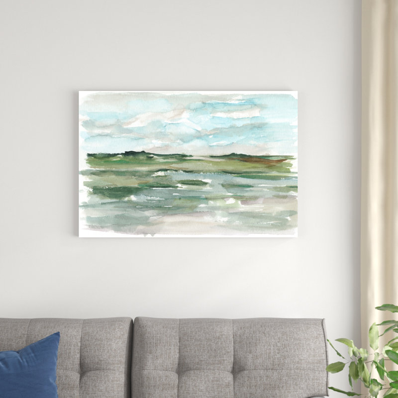 Vue impressionniste III, H 24 po x l 36 po x P 1,25 po
