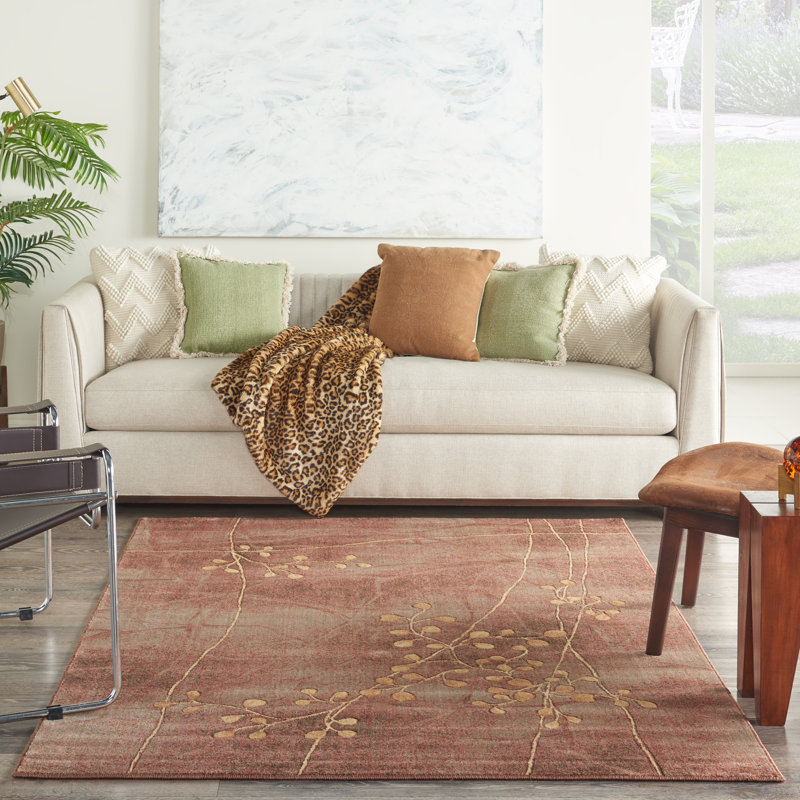 Arnim Floral Indoor Rug, Rectangle 5'3" x 7'5"