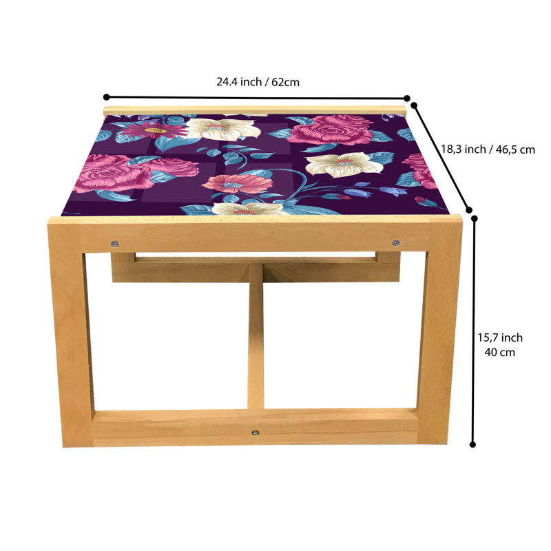 Jaidin Sled Coffee Table, 62cm H x 46cm W x 40cm D