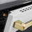 ZLINE Autograph 36 in. Stainless Steel Paramount Induction Range with White Door & Gold Accents-120165290