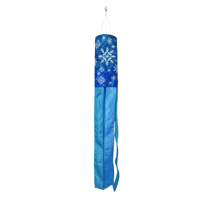Let It Snow Snowflakes Wind Spinner