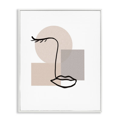 «Minimal Face», estampe numérique par Chen Alyesh