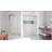 Leser - W x 70.375'' H Bypass Door Semi-Frameless Shower Door with-42467409-42576529-42576532