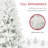 Regular (Full) Artificial Christmas Tree with White Needles