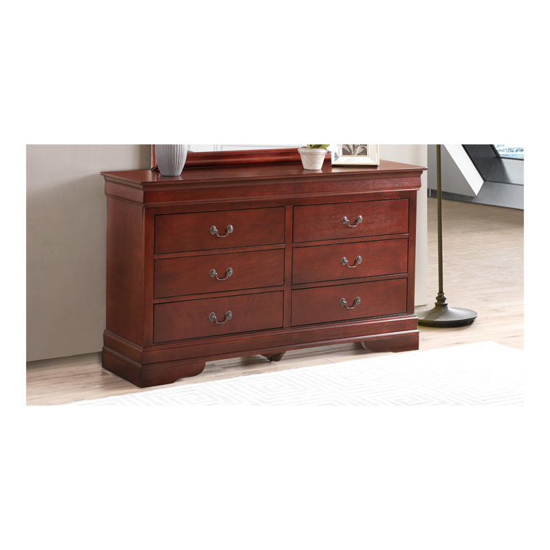 Commode LouisPhillipe G02100-D, cerise