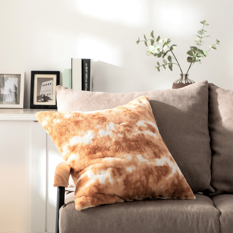 Animal Print Reversible Pillow Cover, 26" x 26"