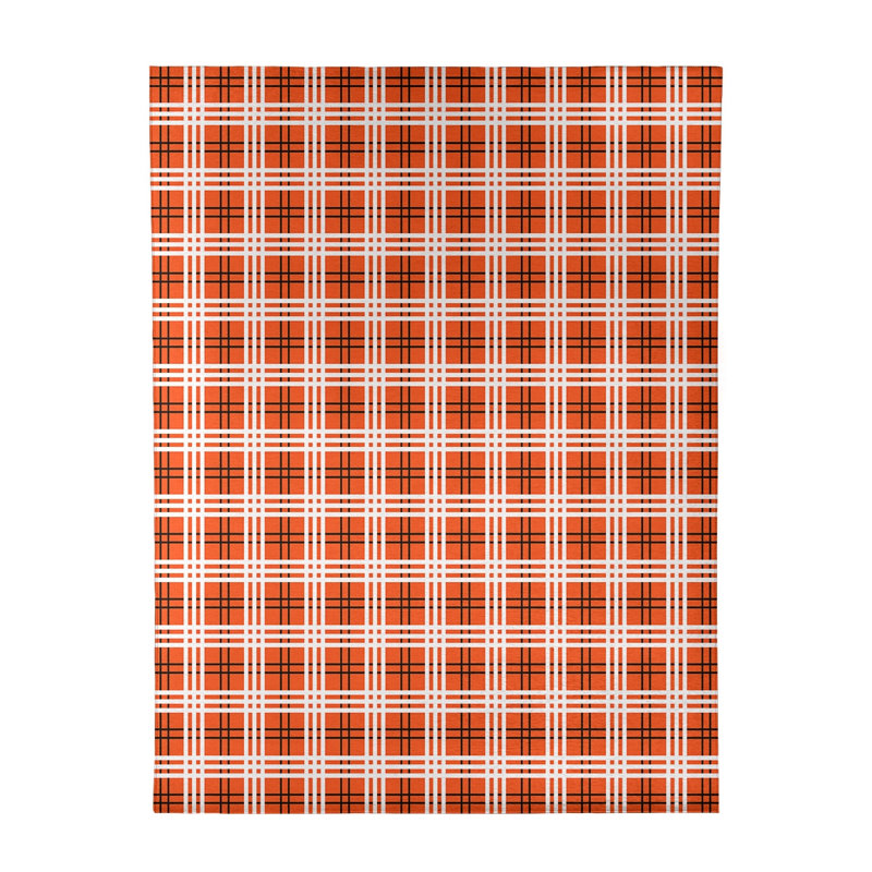 Plaid Indoor Rug, Rectangle 8' x 10'