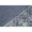 Jakat Wool Damask Area Rug in Blue-106954070