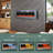 Wall Mounted/Recessed-In Stainless Steel Electric Fireplace-459920082