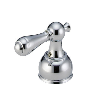 Small Metal Lever Handle Bathroom Faucet