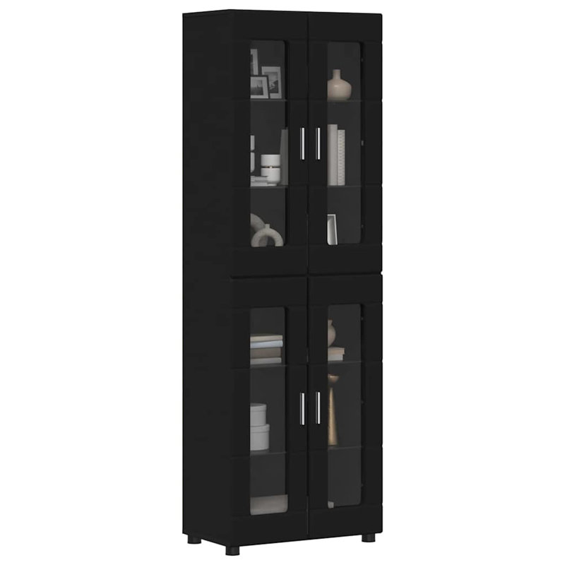 Tamoor Highboard Accent Chest, Black