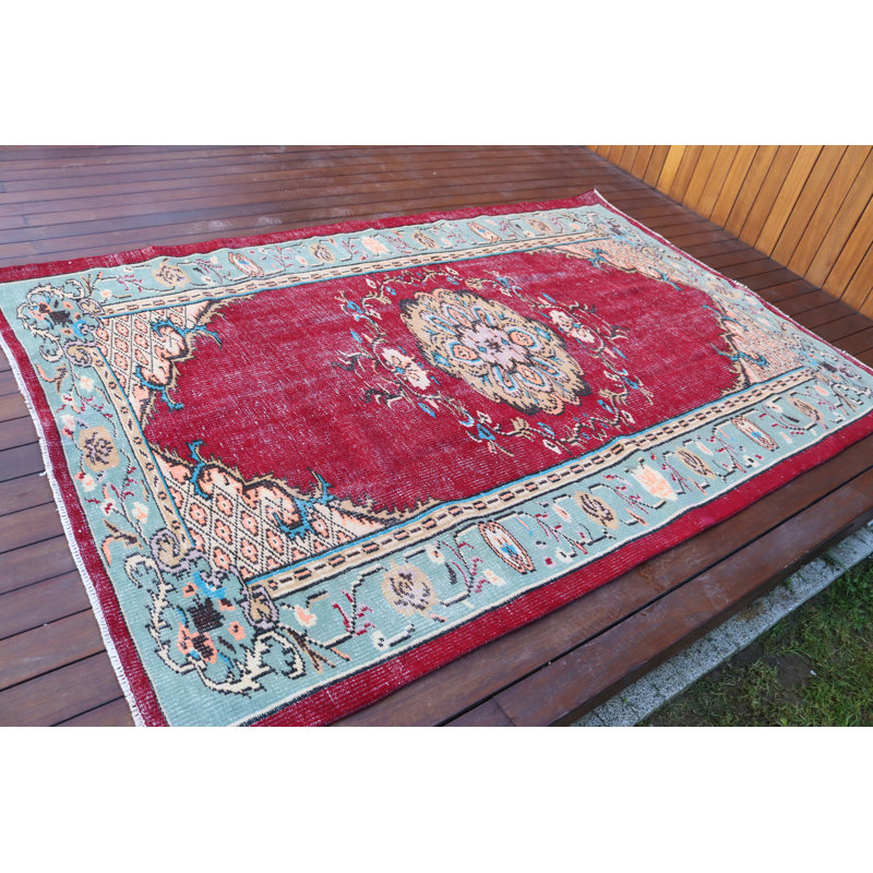 Tapis turc fait à la main dans un motif traditionnel pour le salon et la chambre à coucher