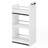 102.3" Kitchen Island with Extendable Dining Table-27002301