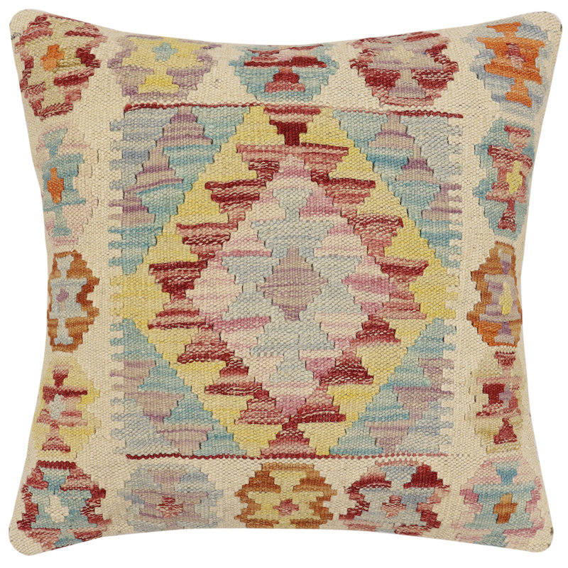 Tang Geometric Throw Pillow