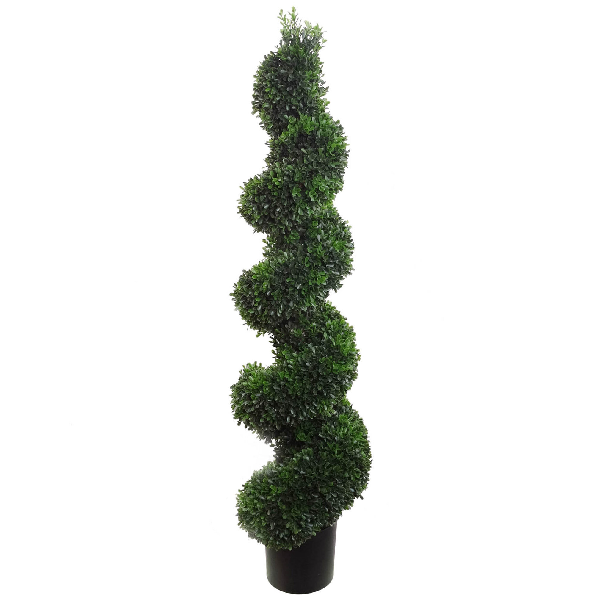 Primrue Realistic Artificial Boxwood Topiary In Pot | Wayfair