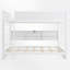Queen Over Queen Bunk Bed With Storage And Charging Station-208306636