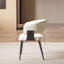 2 Piece Set, Modern Upholstered Dining Chairs, Metal Legs-743304677