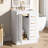 24" Bathroom Vanity with Integrated Ceramic Sink-926227001