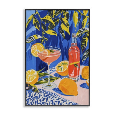  Art giclée nature morte aux agrumes par LSR Design Studio