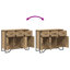 Sideboard 97 X 32.5 X 74.5 Cm Engineered Wood-1684951362