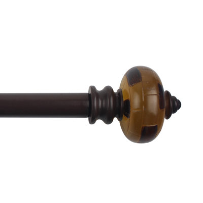 Sandoz Adjustable Single Curtain Rod