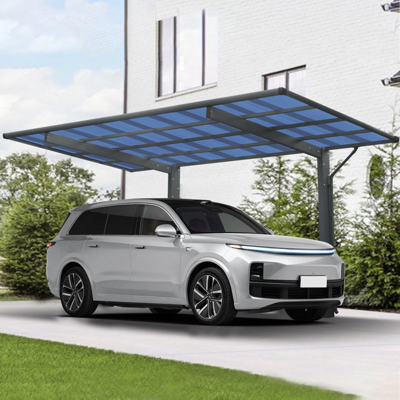 Outdoor Carport, Single Carport Metal Frame