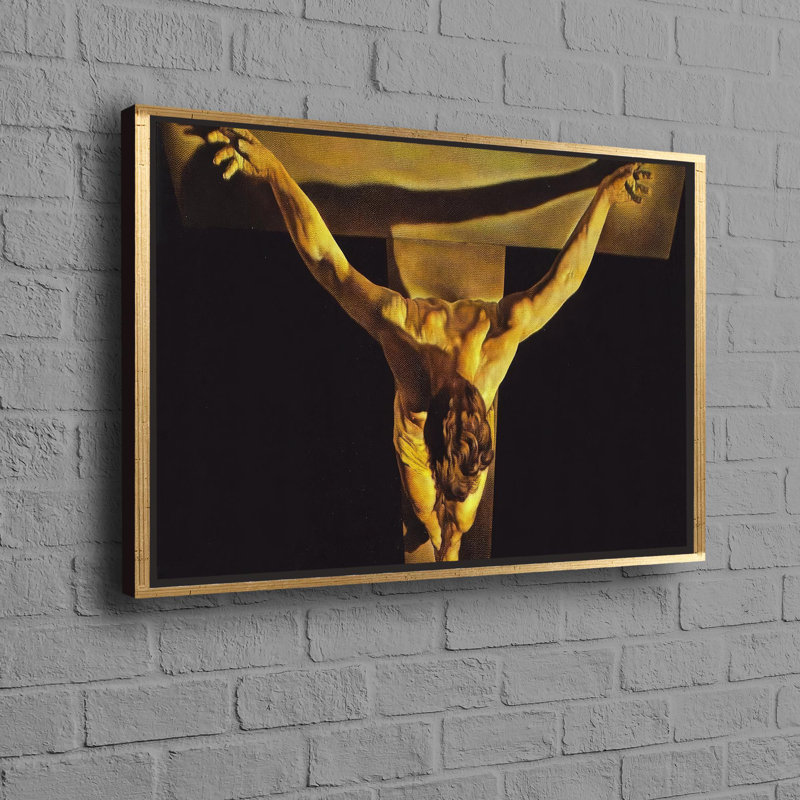 Print on Canvas, Black, 20 cm H x 30 cm W, Framed Print without Mat