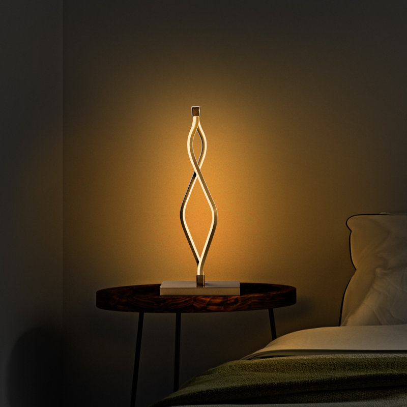 Lampe de bureau METAL BODY, Or