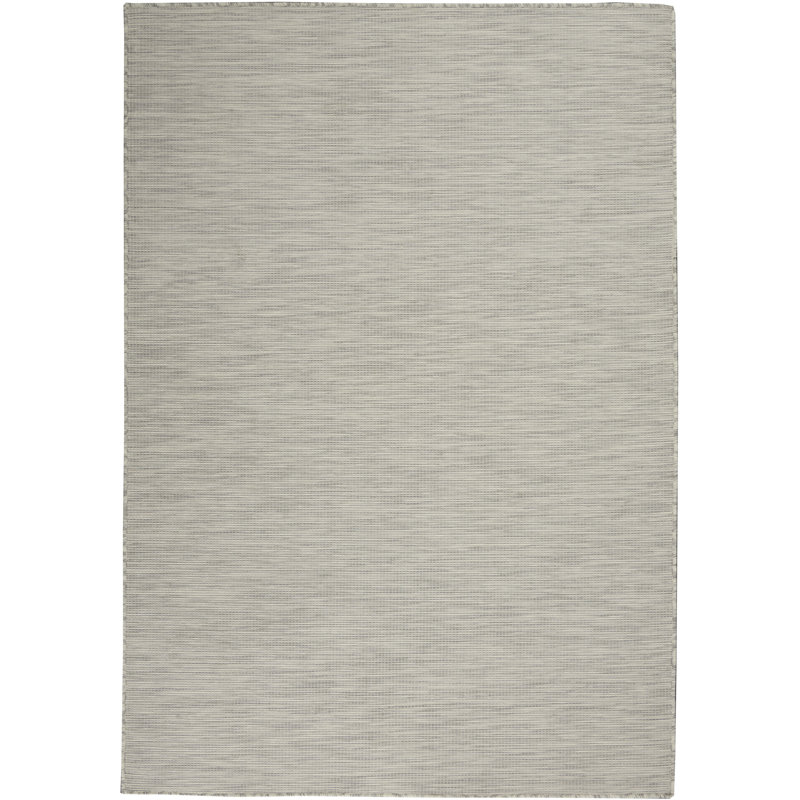 Tapis gris Modern, Rectangle 5 pi x 7 pi