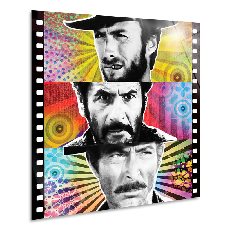 The Good, The Bad, The Ugly - No Frame Painting on Plastic / Acrylic, 65cm H x 65cm W