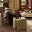 Brad End Table-Faux Travertine