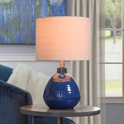 Alverez 21" Ceramic Table Lamp