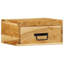 Gopinath 40cm W Solid Wood Bedside Table-1780393005