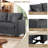 82.5'' Upholstered Sleeper Sofa With Storage Chaise-1234480158