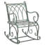 Chaise berçante d'extérieur en métal Anniken-1820180551