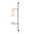 Demitro Iron Plug-in Swing Arm Sconce