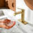 Single-Hole Single-Handle Bathroom Faucet With Drain Assembly-122282124