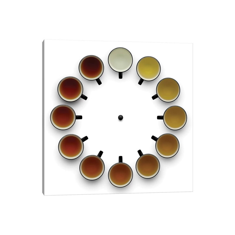 Tea Time by Wieteke De Kogel - Wrapped Canvas Print, 45.72 cm H x 45.72 cm W x 1.91 cm D