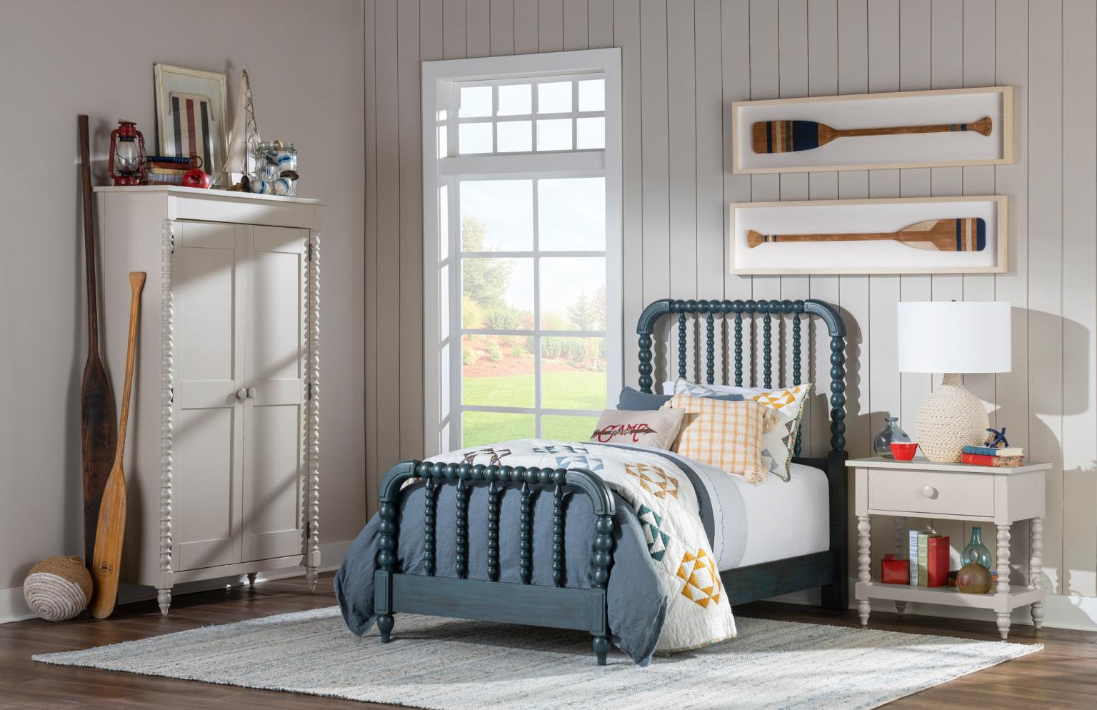 Orofino Nightstand, Sailcloth White