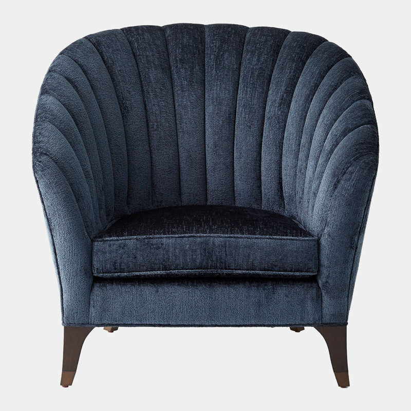 Luxe Lounge Chair-Indigo