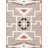 Rectangle Tuscany Southwestern Handmade Flatweave Wool Area Rug in Red/White/Brown-88849992