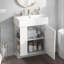 Meuble-lavabo simple l 21,6 po x P 12,19 po x H 26,38 po