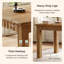 Solid Wood Computer Desk