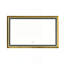 Miroir de salle de bain 48 "x 30" à DEL avec cadre en aluminium