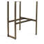 Landon Upholstered Stool with Metal Frame-70045995-70045997-72071293